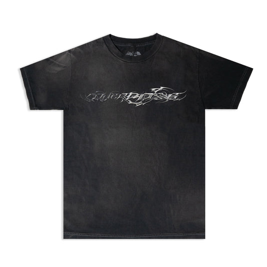 "TRIBAMETAL" LOGO TEE