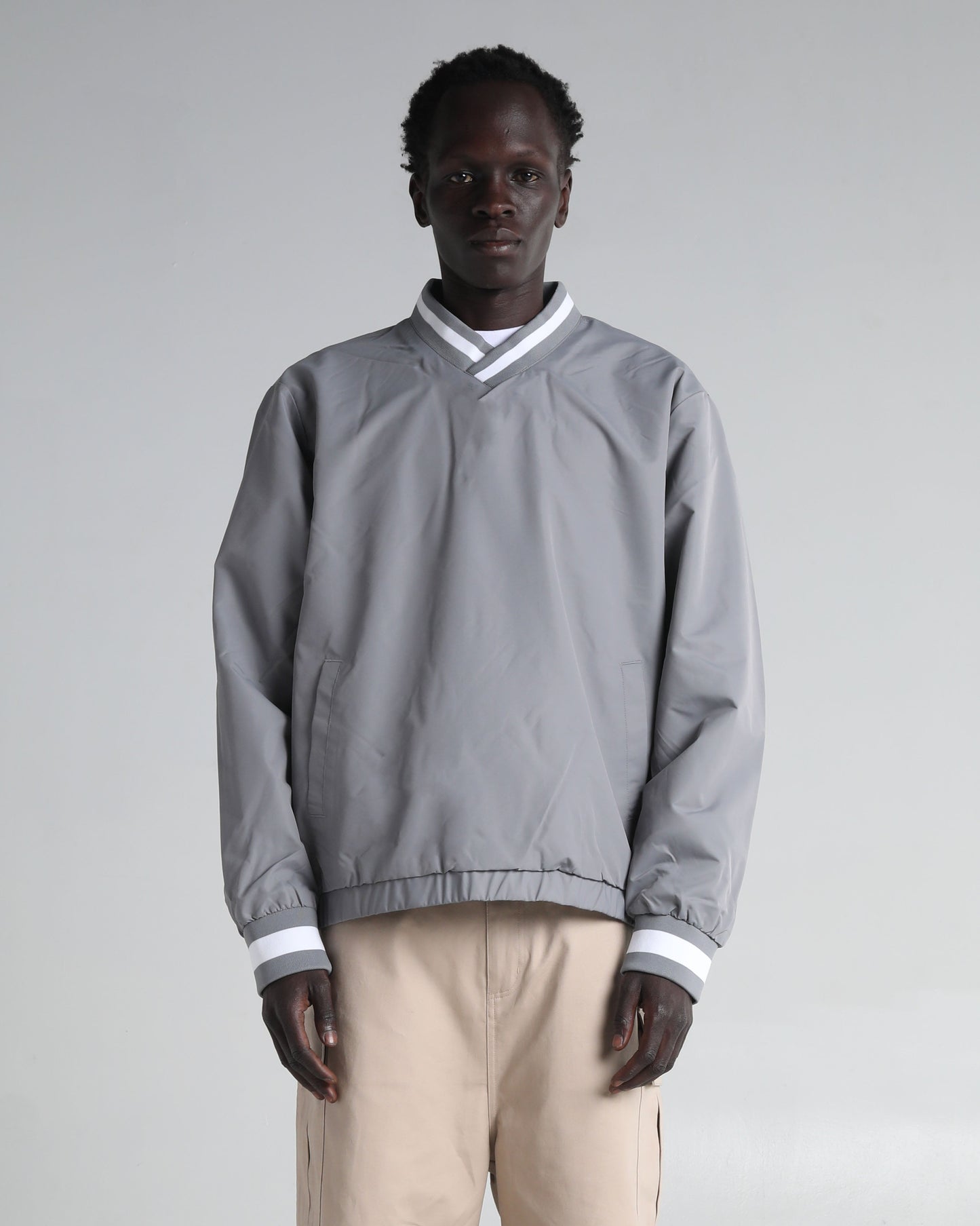 V-Neck Windbreaker