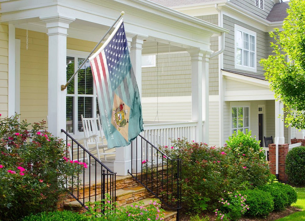 Delaware & American Flag Blend