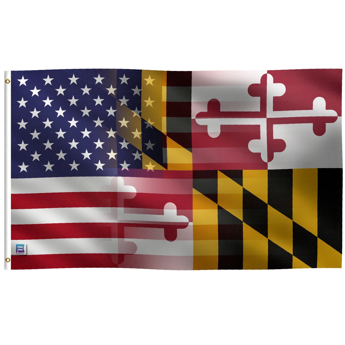 Maryland & American Flag Blend