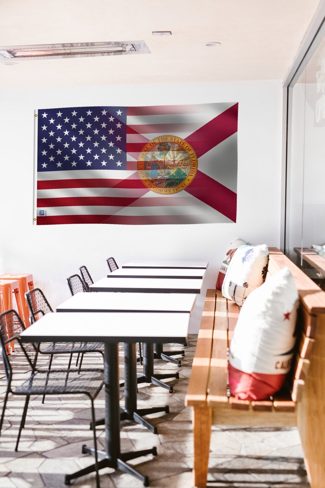 Florida & American Flag Blend