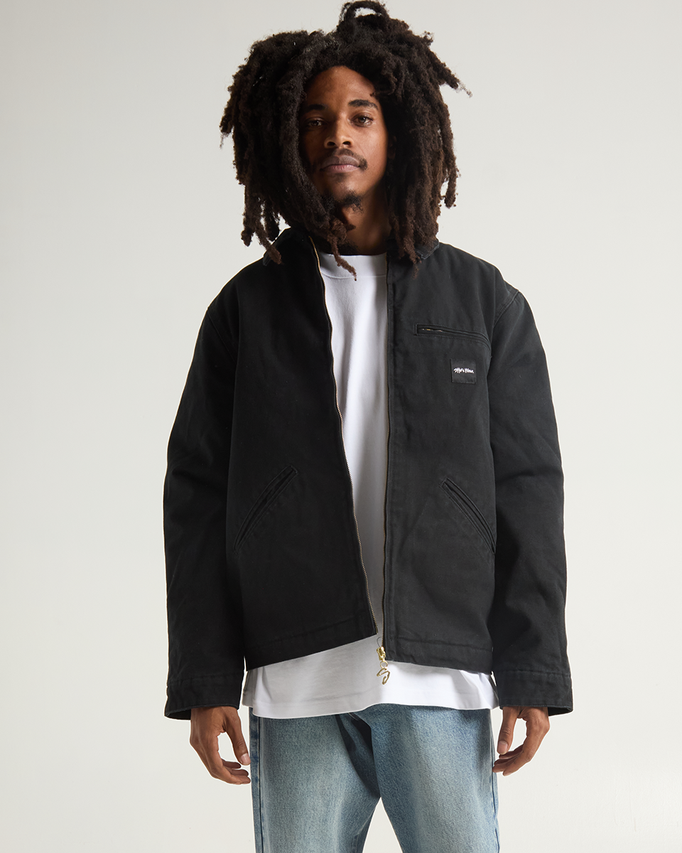 Aged Canvas Work Jacket