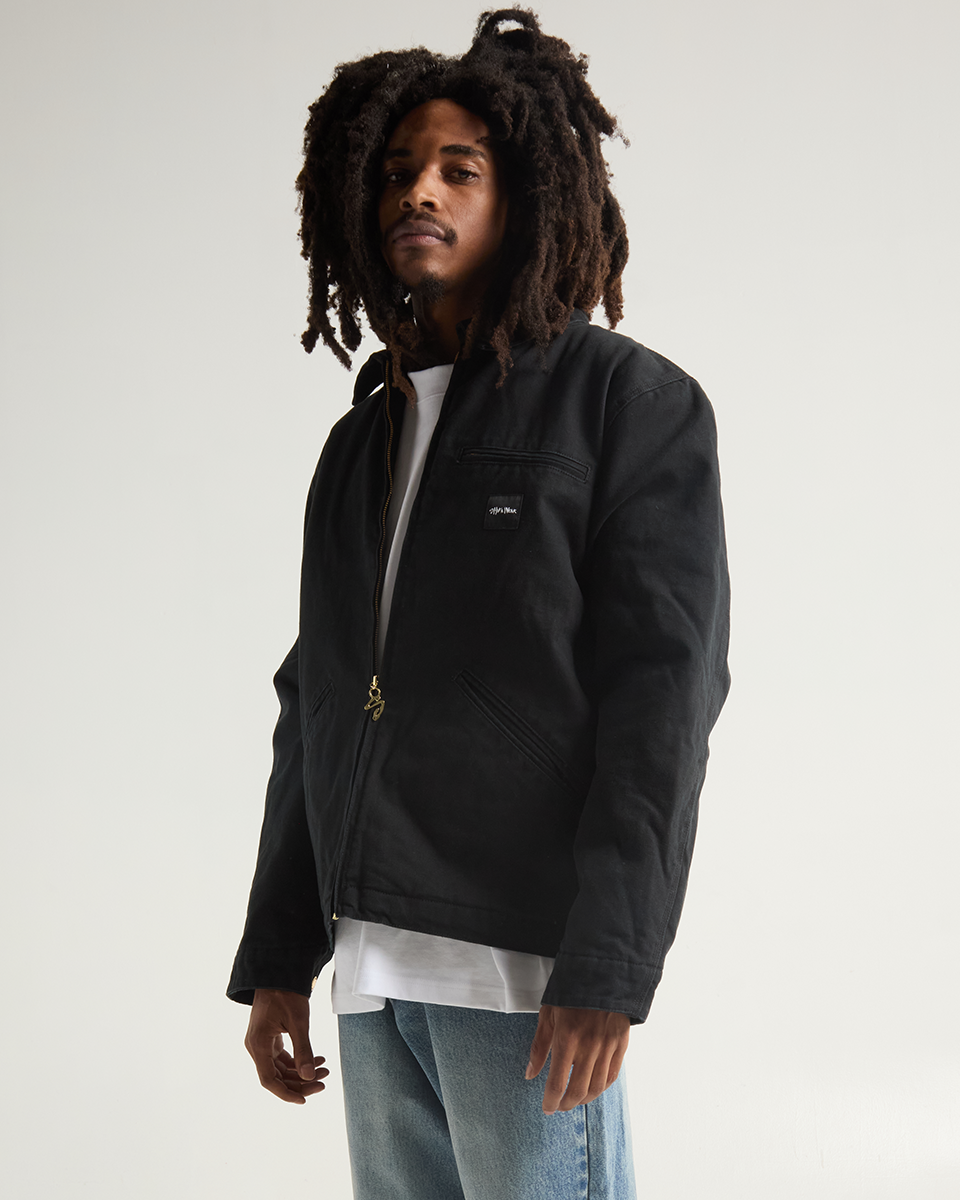Aged Canvas Work Jacket
