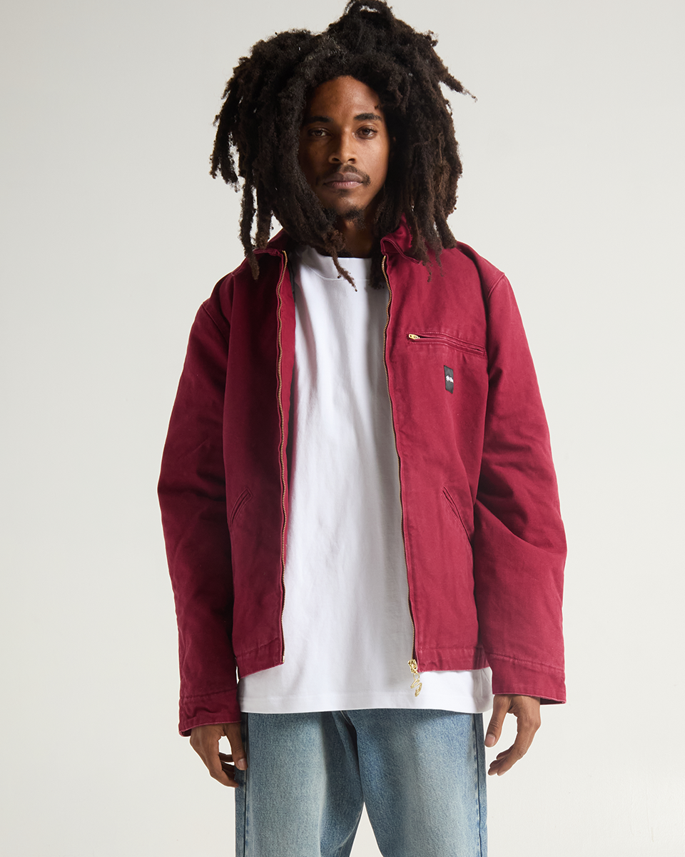 Aged Canvas Work Jacket