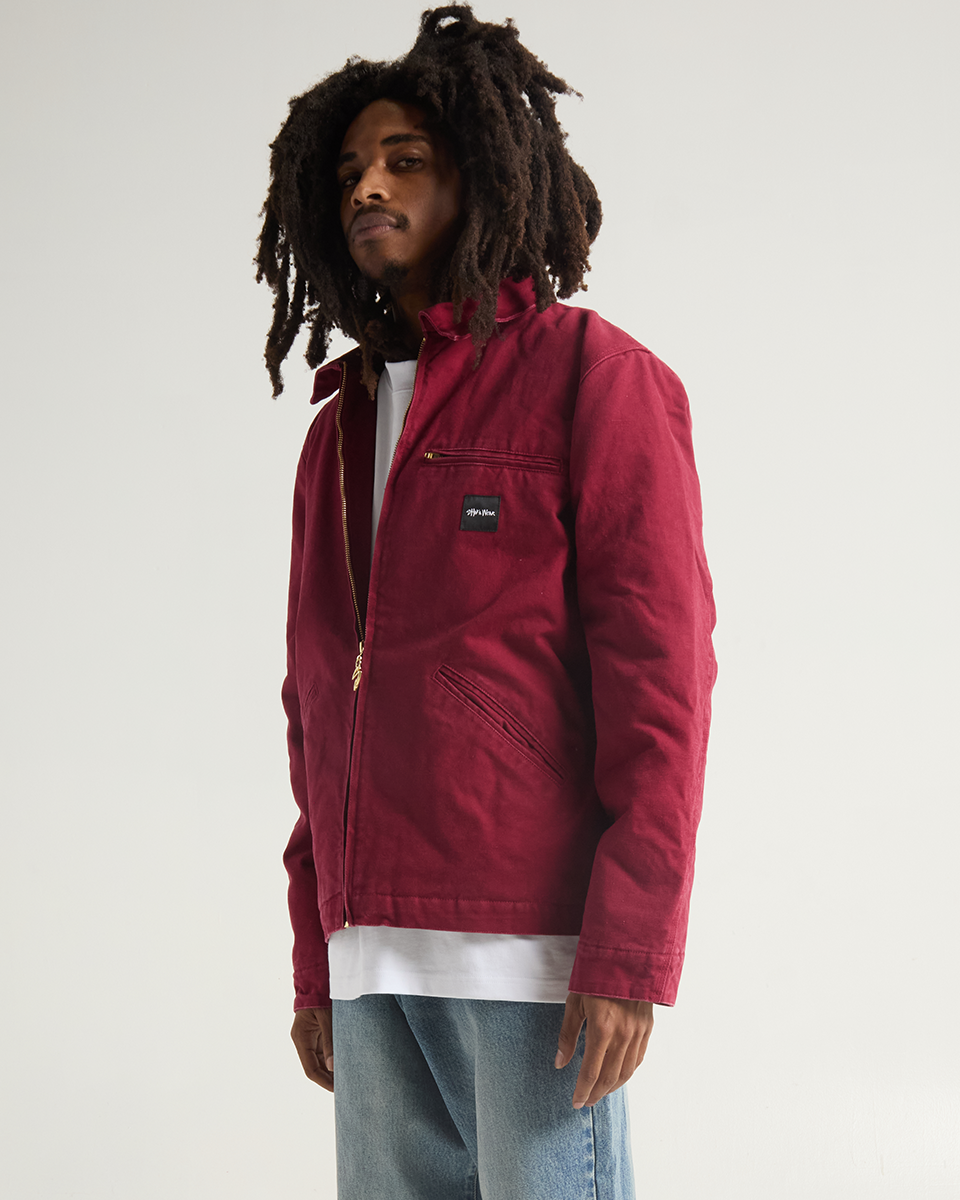 Aged Canvas Work Jacket