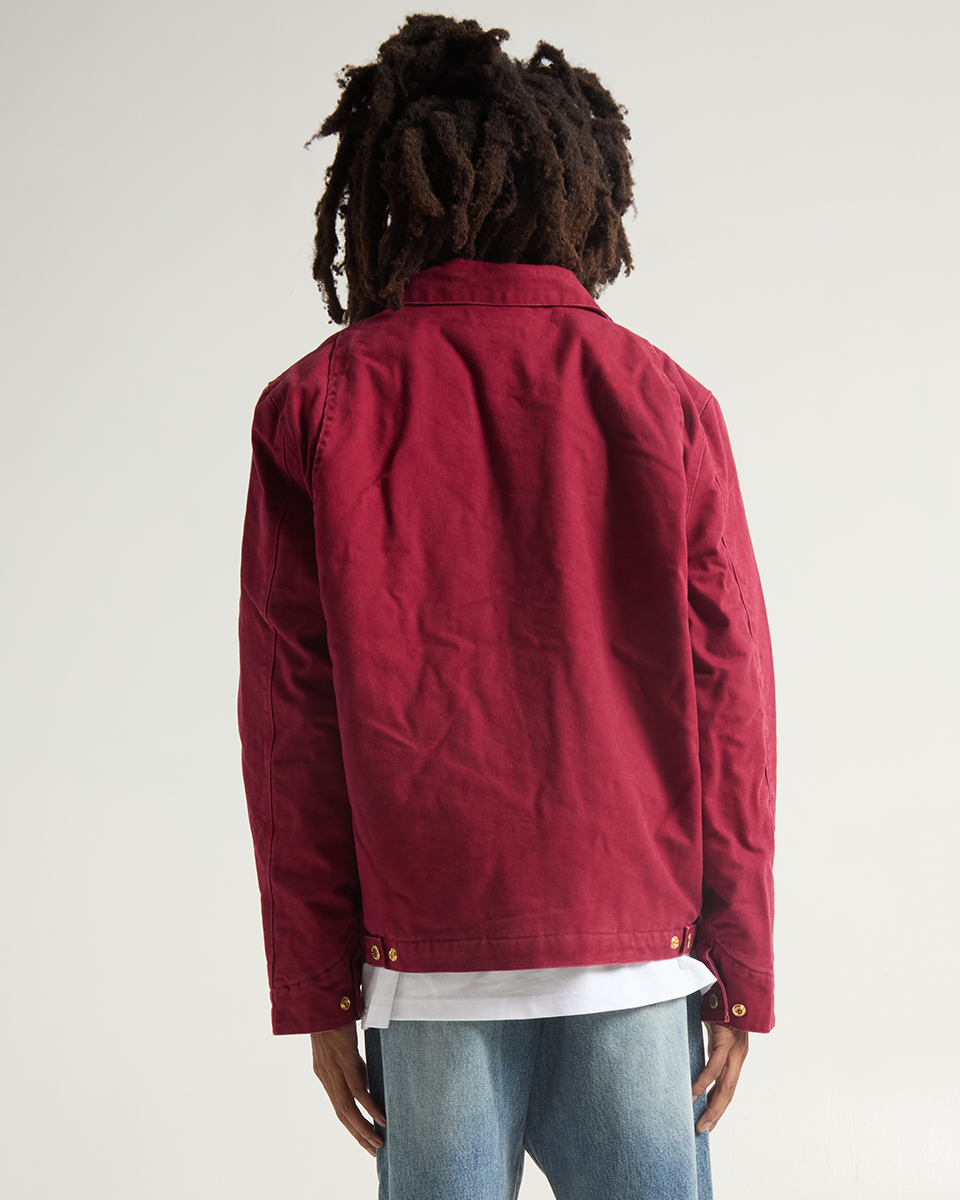 Aged Canvas Work Jacket