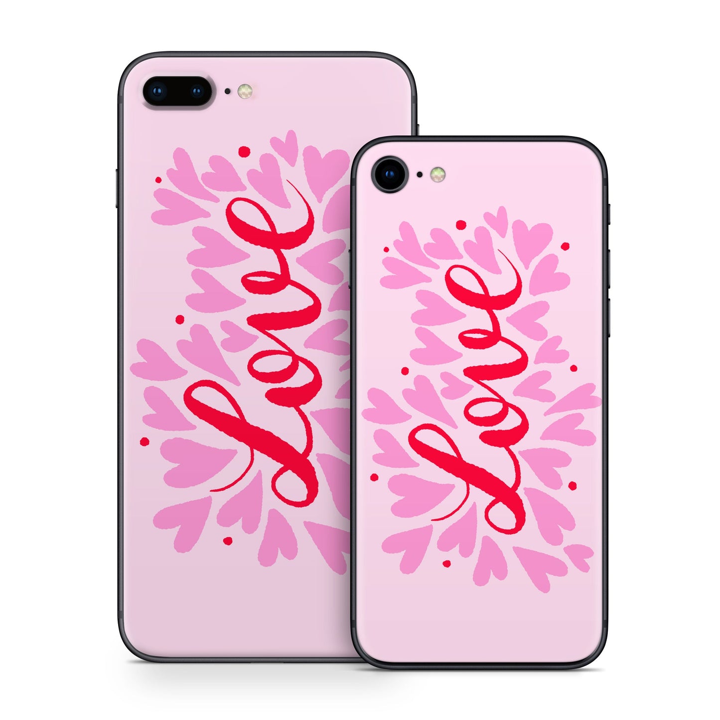 Love Hearts - Apple iPhone 8 Skin