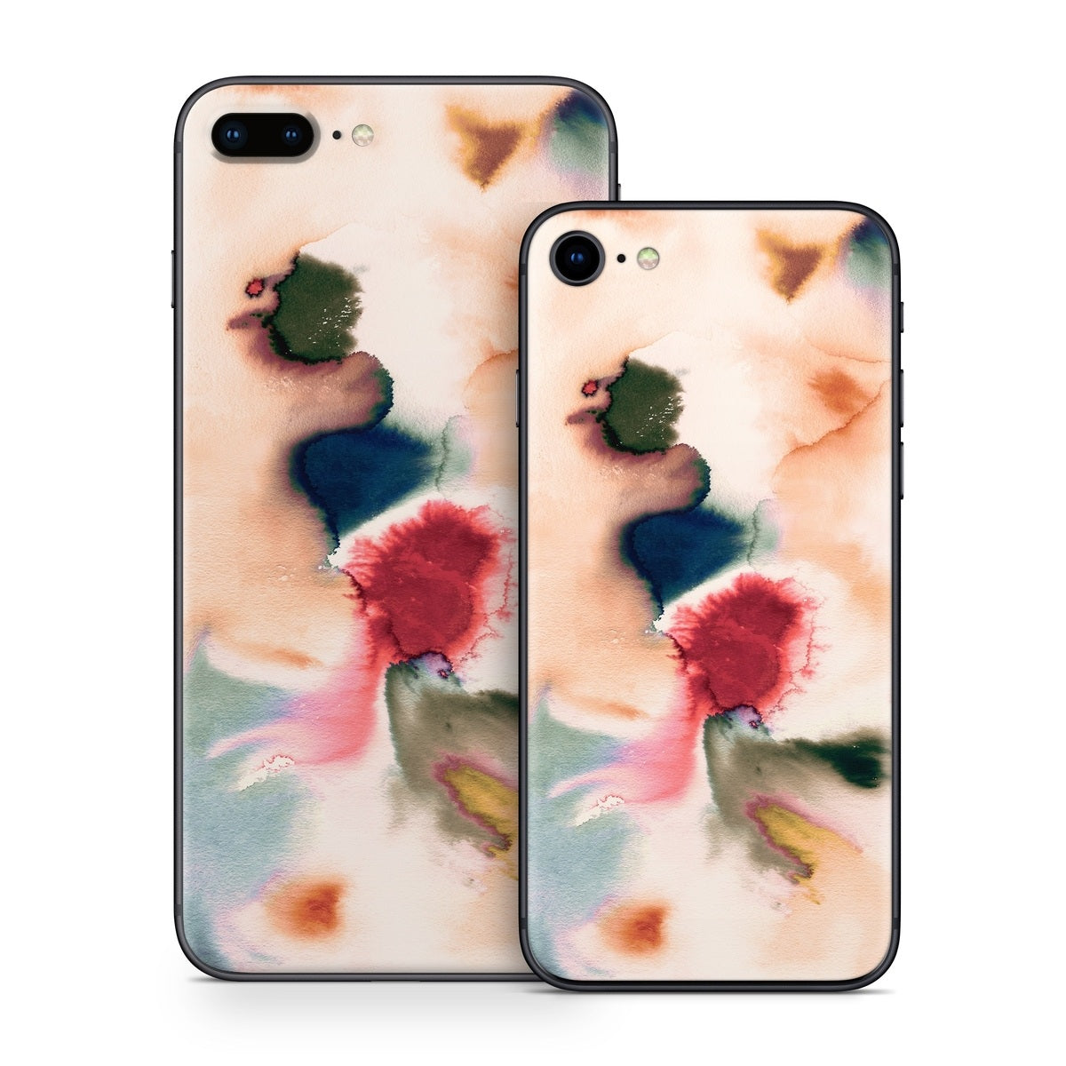 Abstract Watercolor Mineral - Apple iPhone 8 Skin