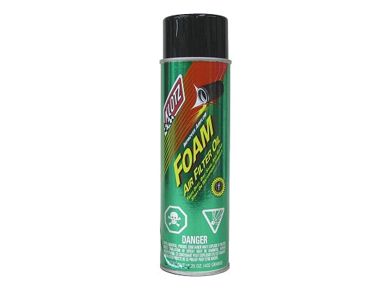 Klotz 16oz Foam Filter Oil for Optimal Kart Engine Airflow