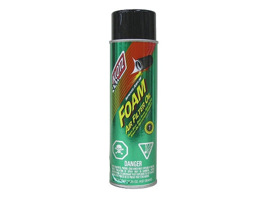 Klotz 16oz Foam Filter Oil for Optimal Kart Engine Airflow