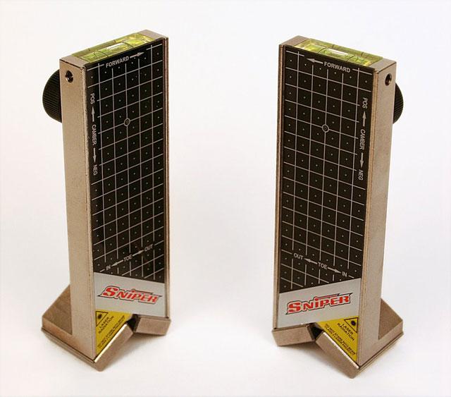 Sniper V2 Inox Laser Alignment Gauge - Magnetic Vee Block - All Kart Classes
