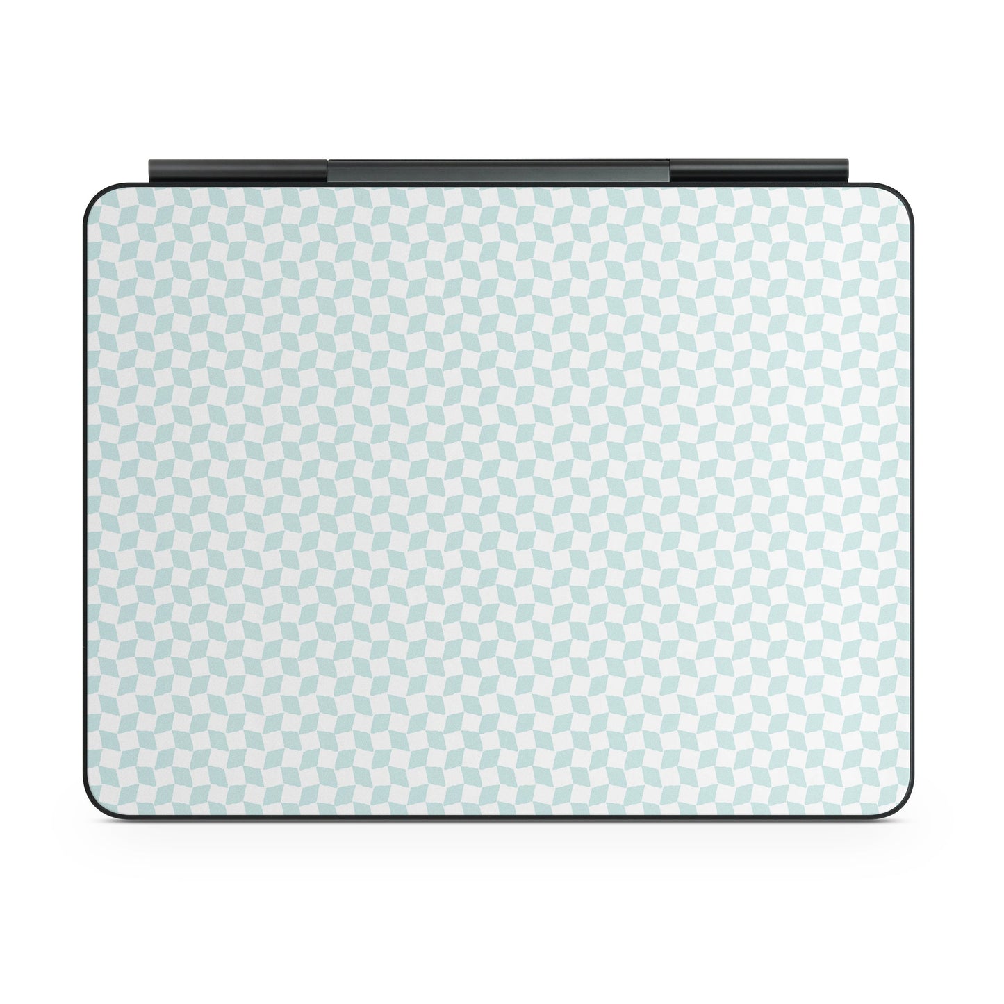 Checker Light Blue - Apple Magic Keyboard for iPad Skin