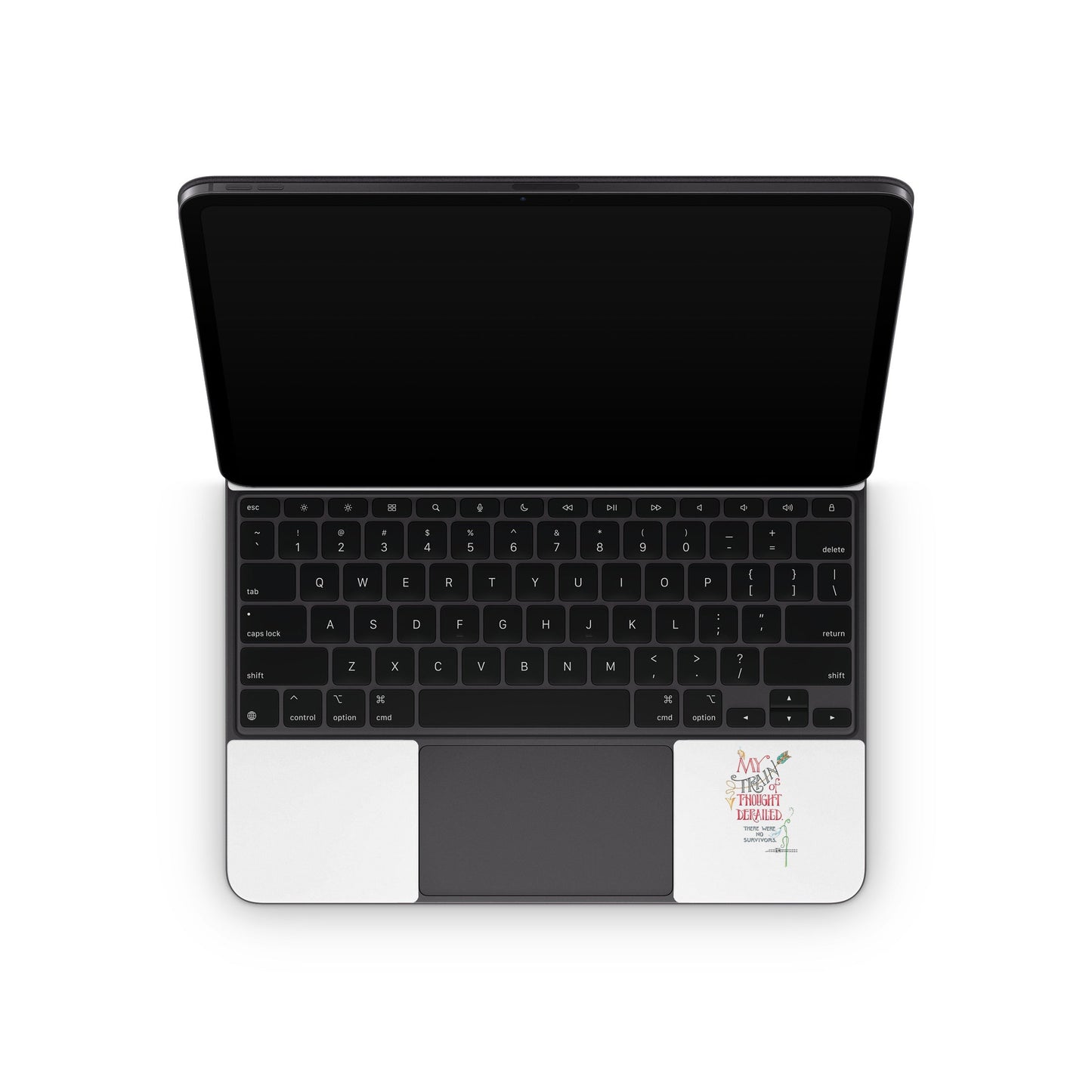Train Derailed - Apple Magic Keyboard for iPad Skin