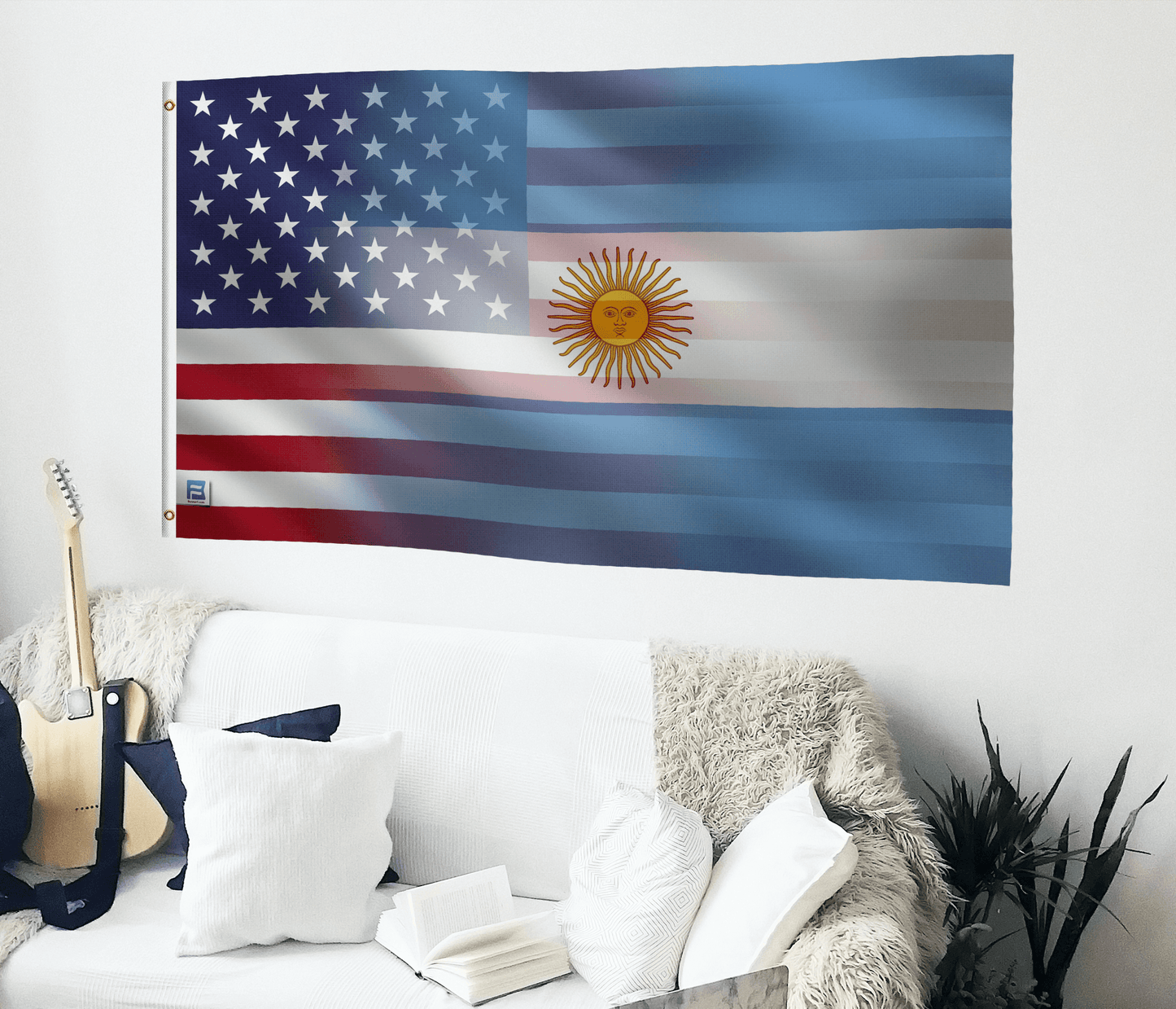 Argentinean American Hybrid Flag