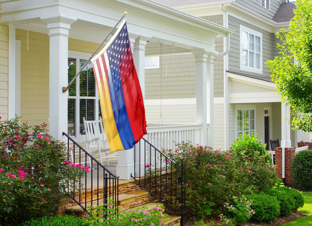 Armenian American Hybrid Flag