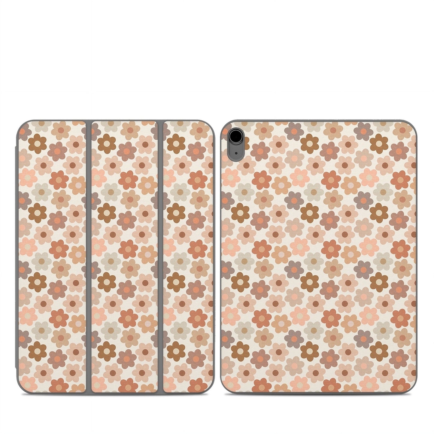 Terracotta Daisies - Apple Smart Folio Skin