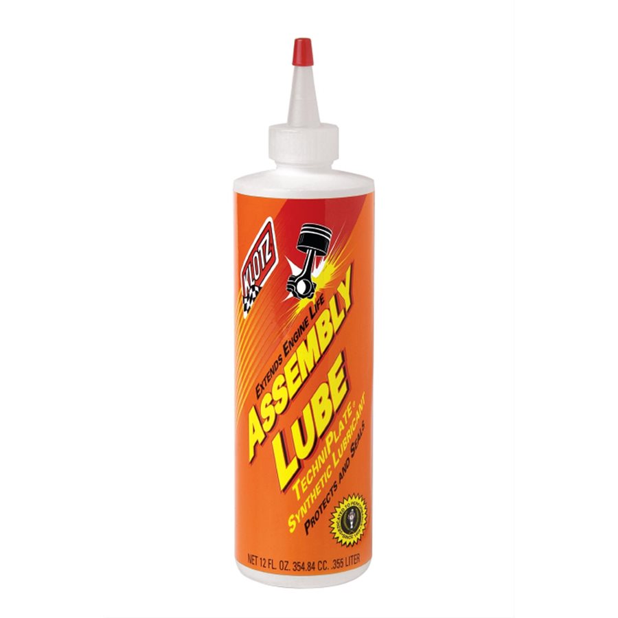 Klotz 100% Synthetic Assembly Lube 12oz for Kart Engine Builds