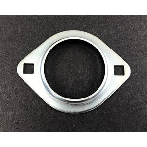 KM Vintage Style 2-Hole Bearing Flange - 1.0-Inch Axle - Vintage Kart Racing
