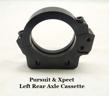 Slack Karts Pursuit & Xpect Left-Side Axle Cassette - Small Bearing - Dirt Oval