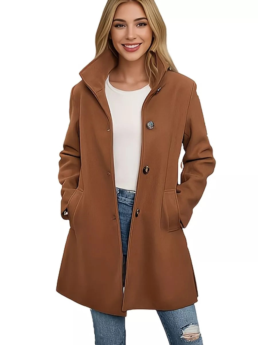Button-Down Long Sleeve Outerwear