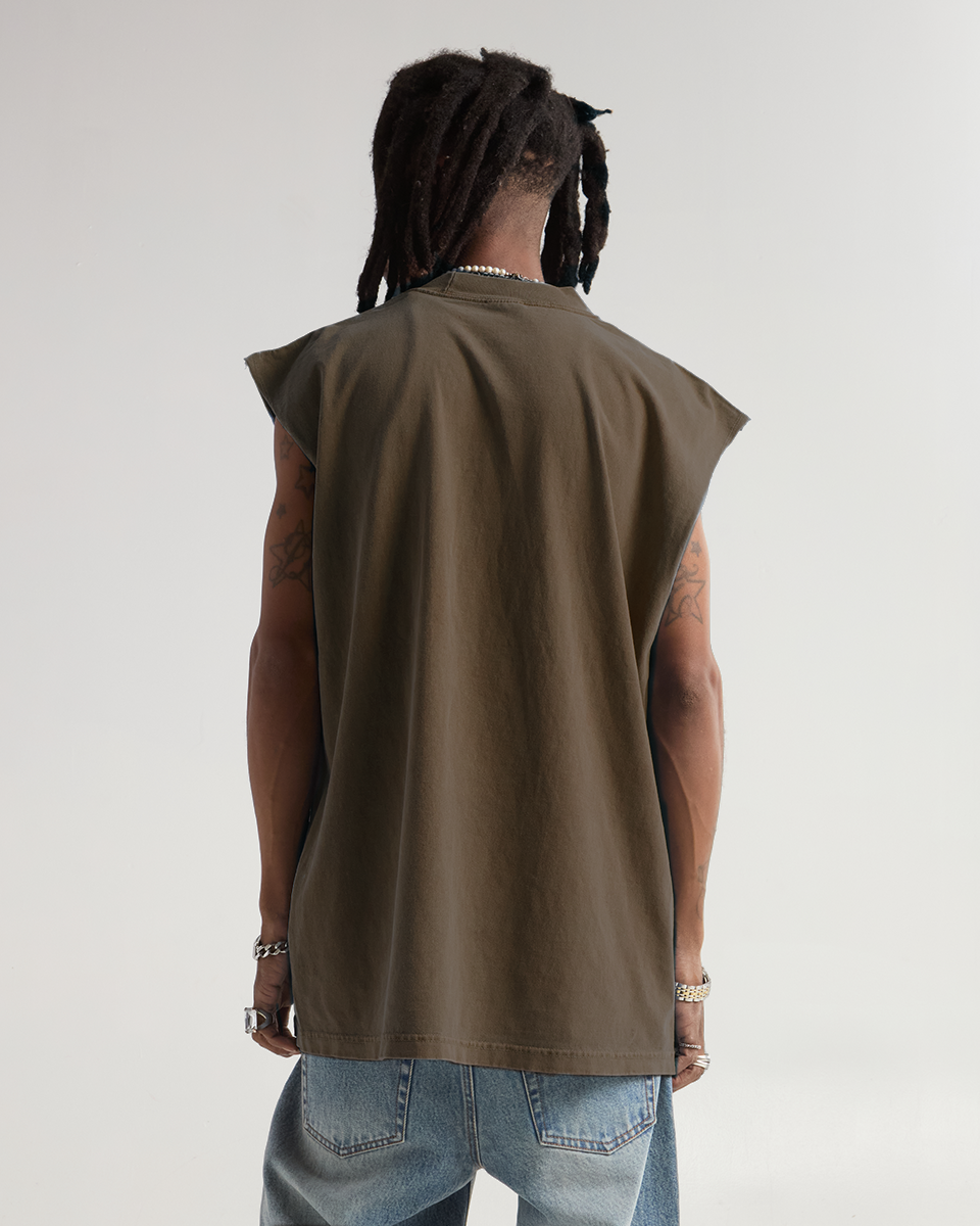 7.5oz Garment Dye Muscle Tee