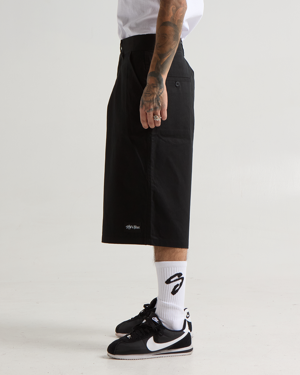 Baggy Twill Shorts