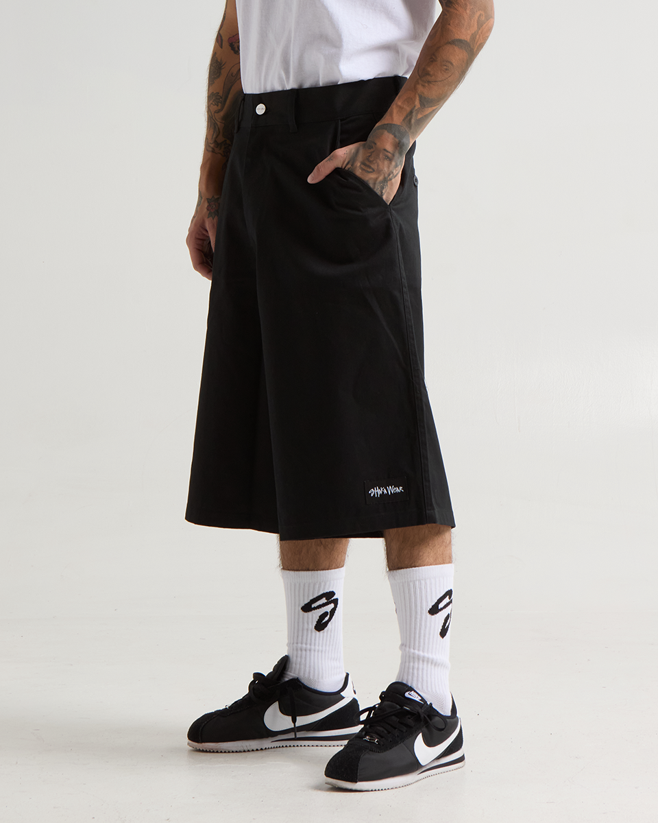Baggy Twill Shorts