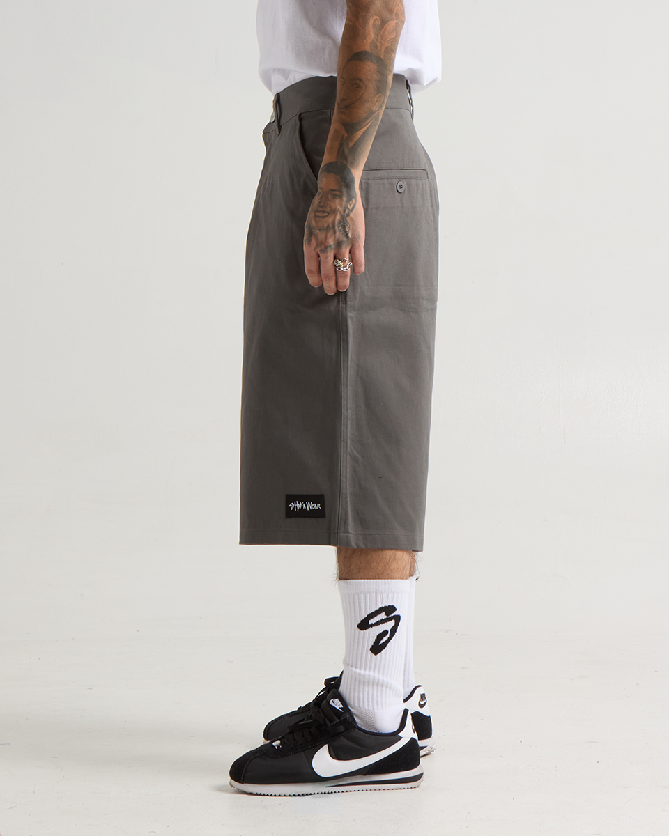 Baggy Twill Shorts