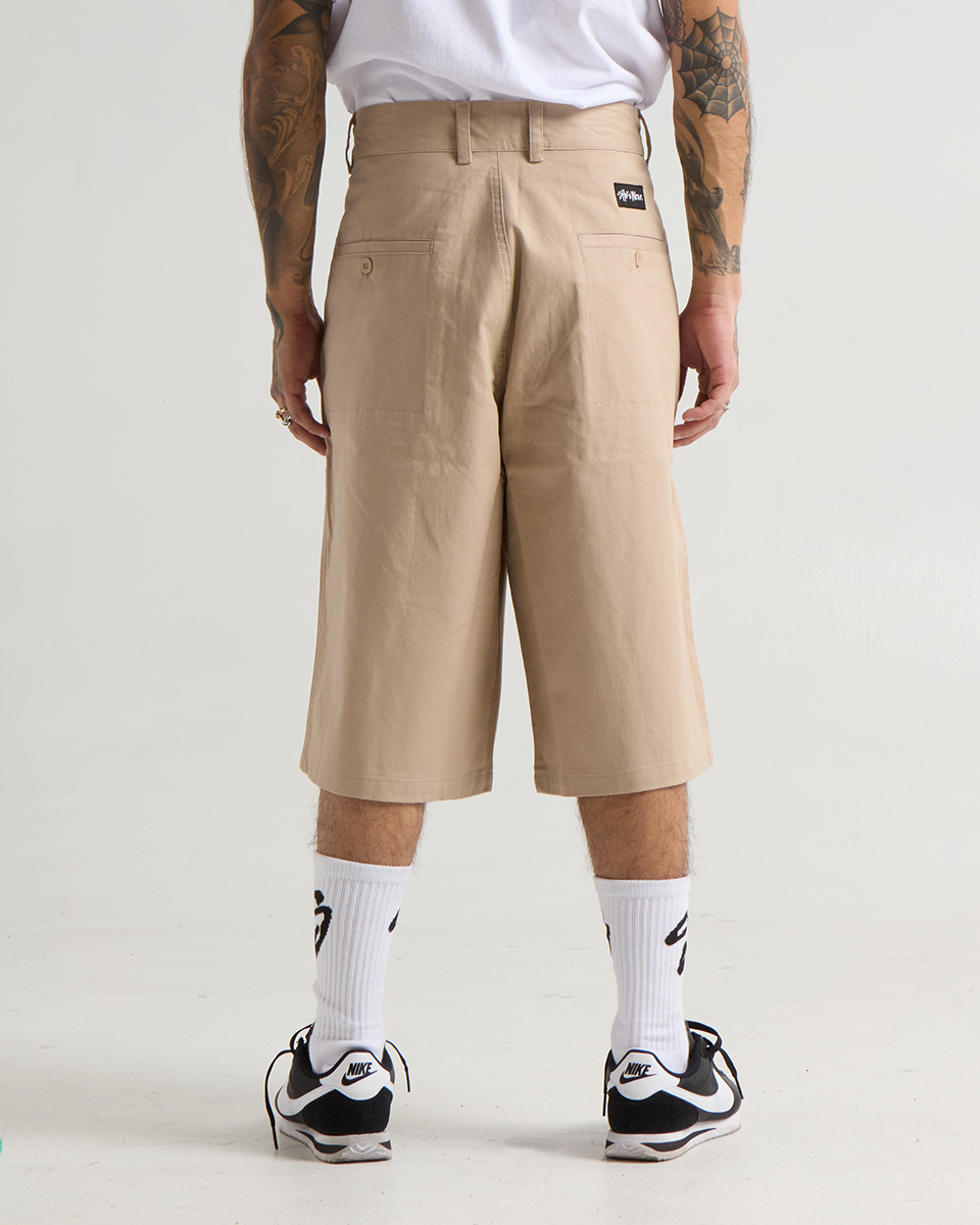 Baggy Twill Shorts