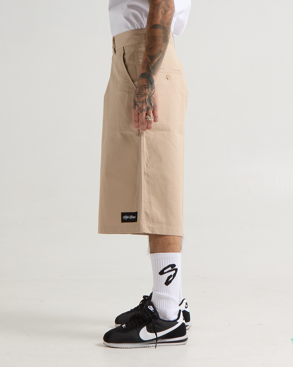 Baggy Twill Shorts