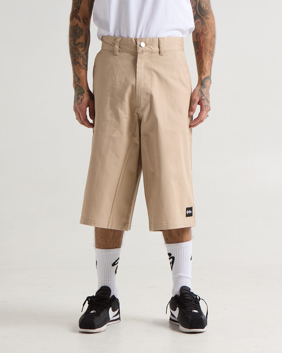 Baggy Twill Shorts