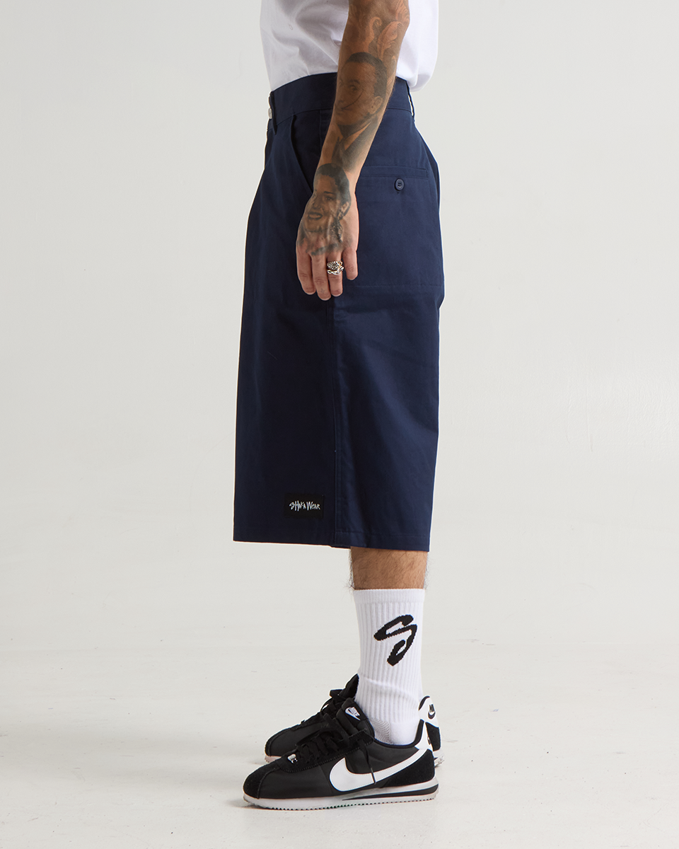 Baggy Twill Shorts