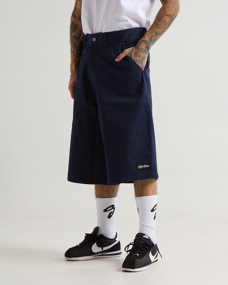 Baggy Twill Shorts