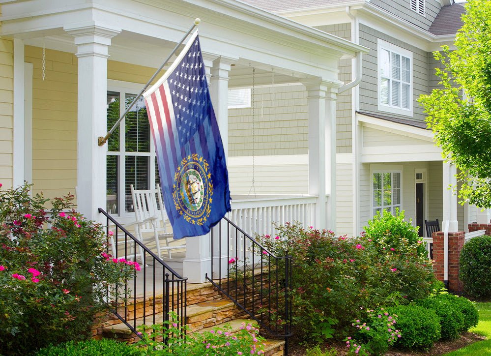 New Hampshire & American Flag Blend
