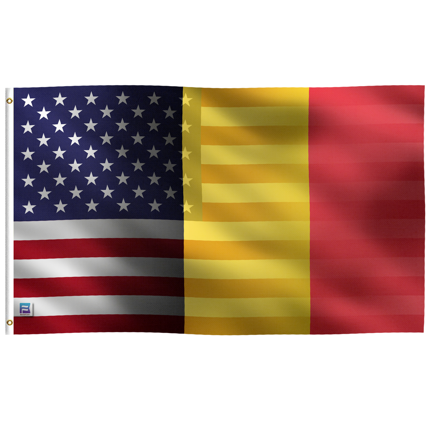 Belgian American Hybrid Flag