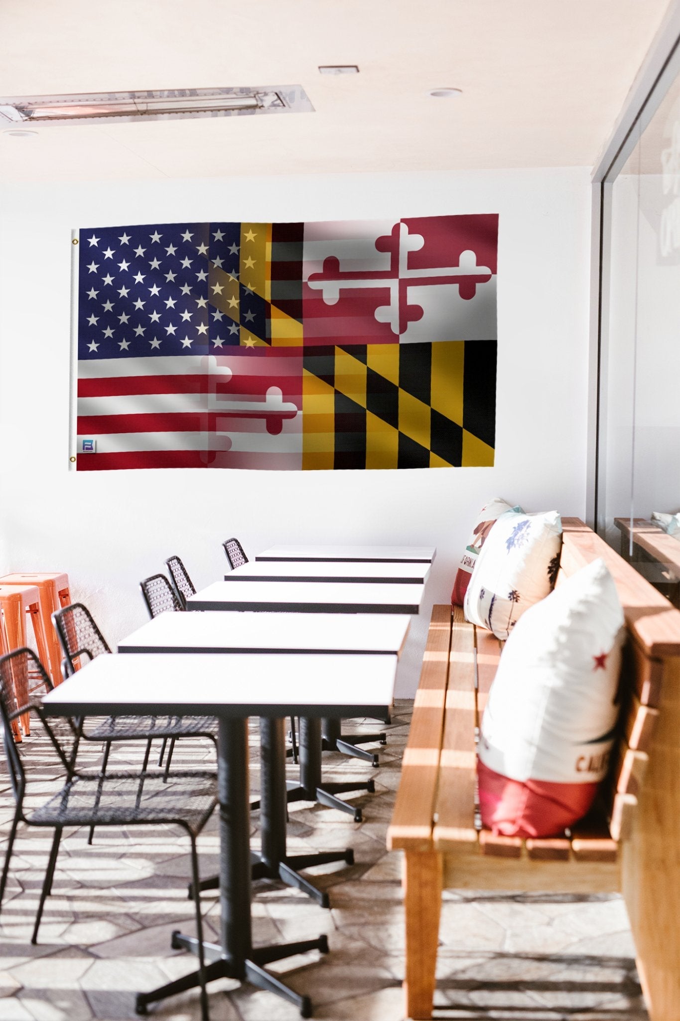 Maryland & American Flag Blend