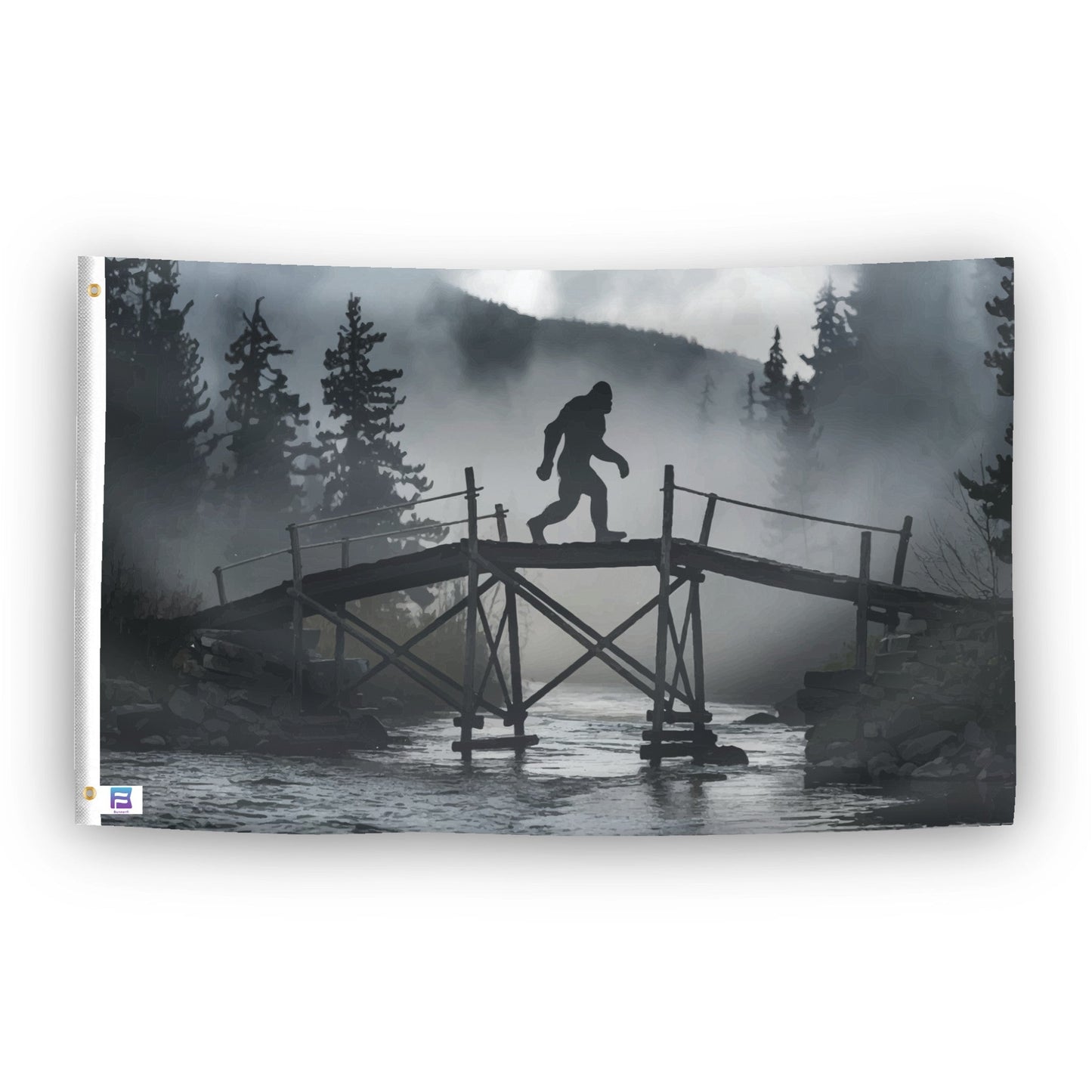 Bigfoot Bridge Sighting Flag