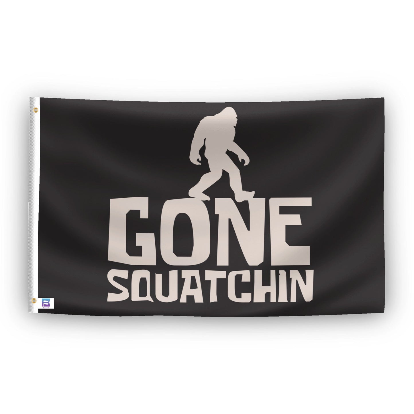 Bigfoot Gone Squatchin Flag
