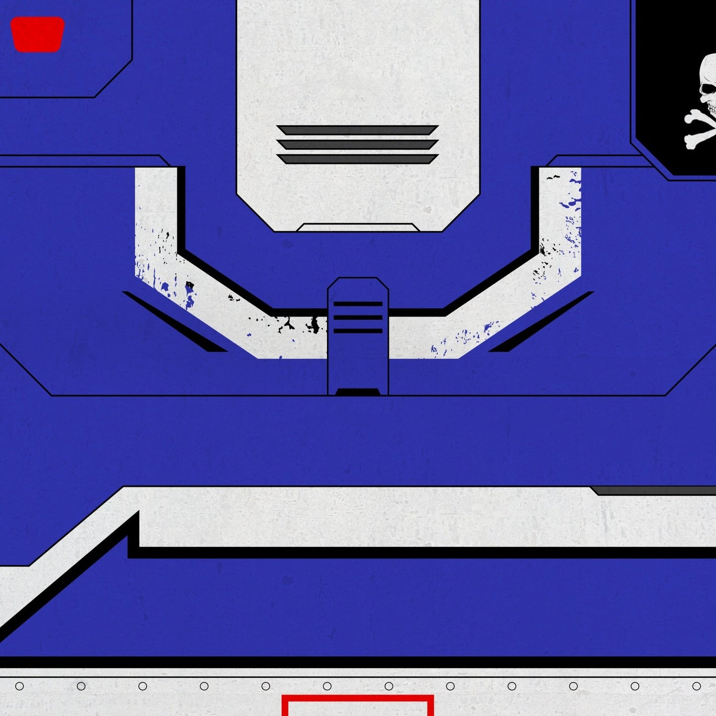 Blue Valkyrie - DJI Goggles 3 Skin