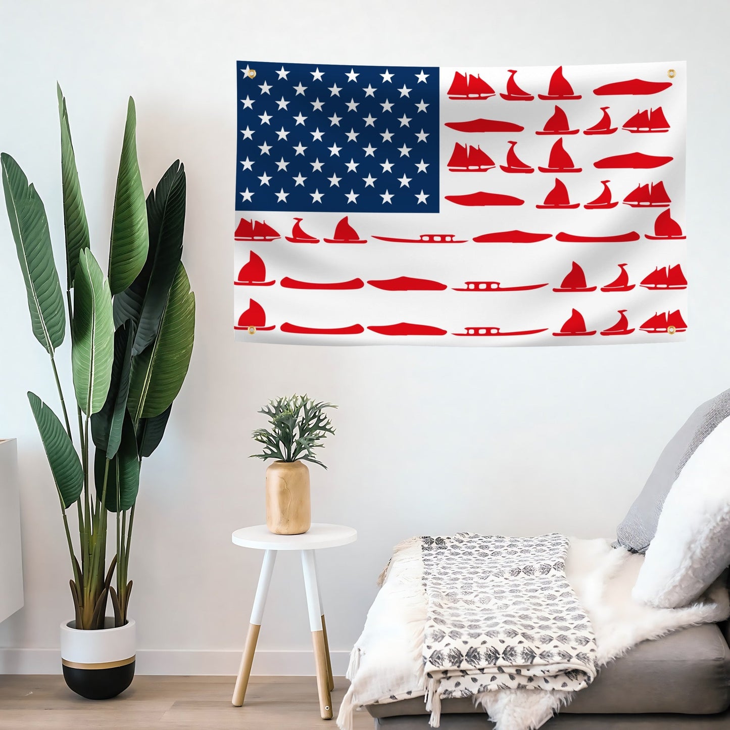 Boating Stripes American Flag
