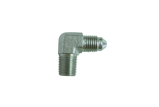 90-Degree 3/16 Braided Brake Line Fitting for Tight Spaces