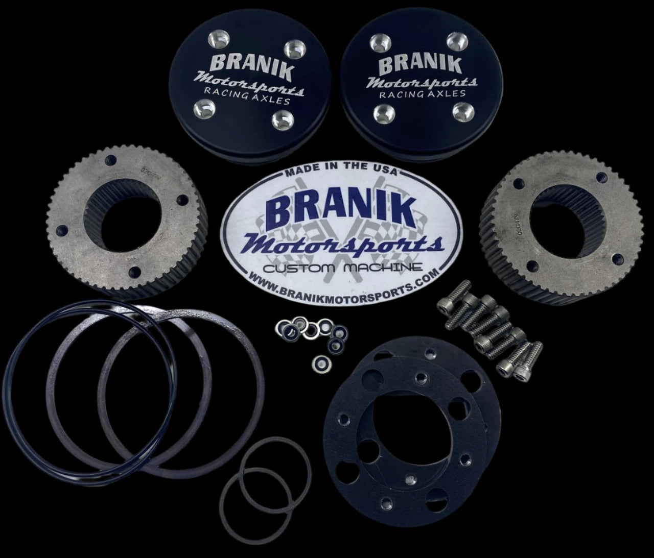 Branik Dana 60 Front Drive Flanges - 35 SPLINE