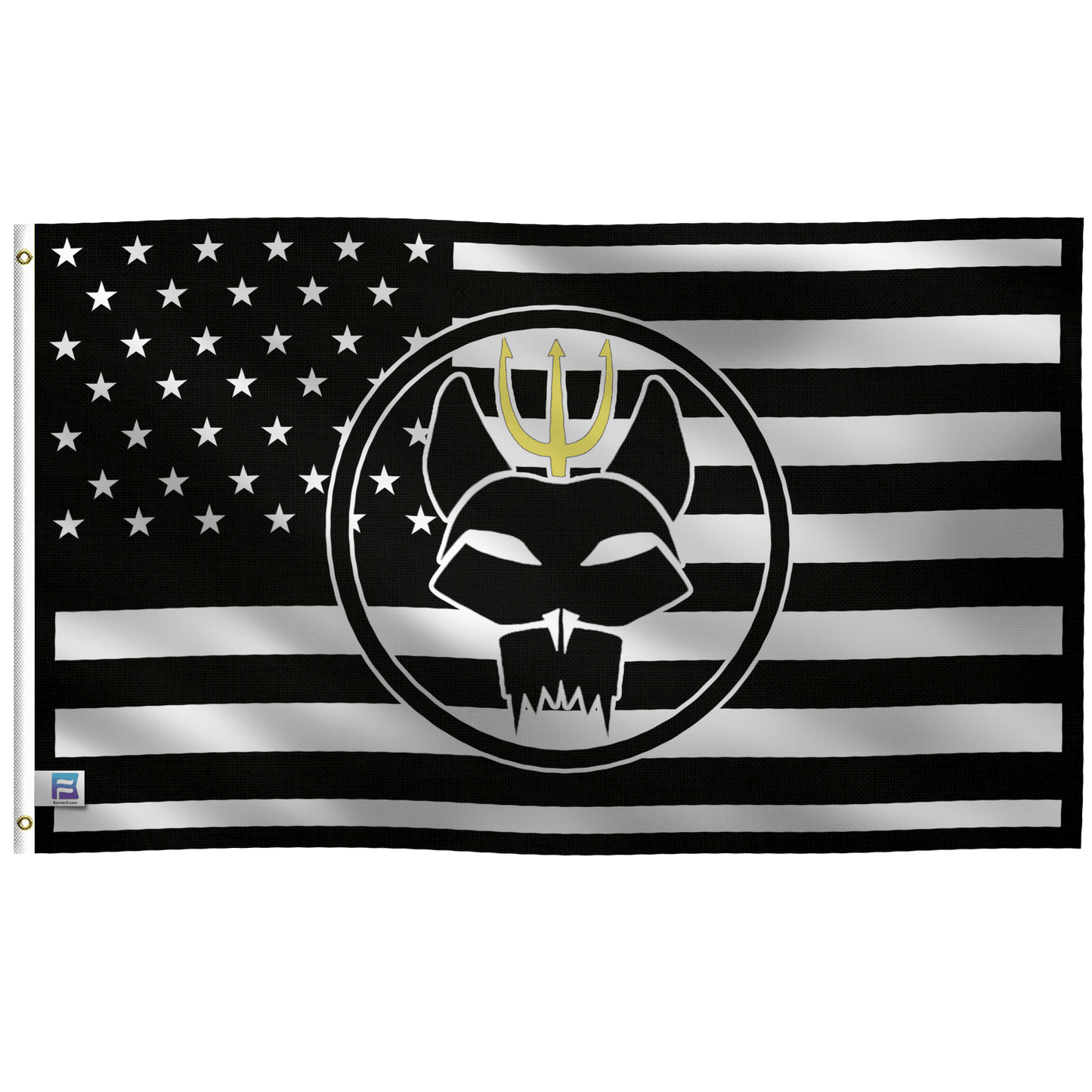 Bravo Team American Flag