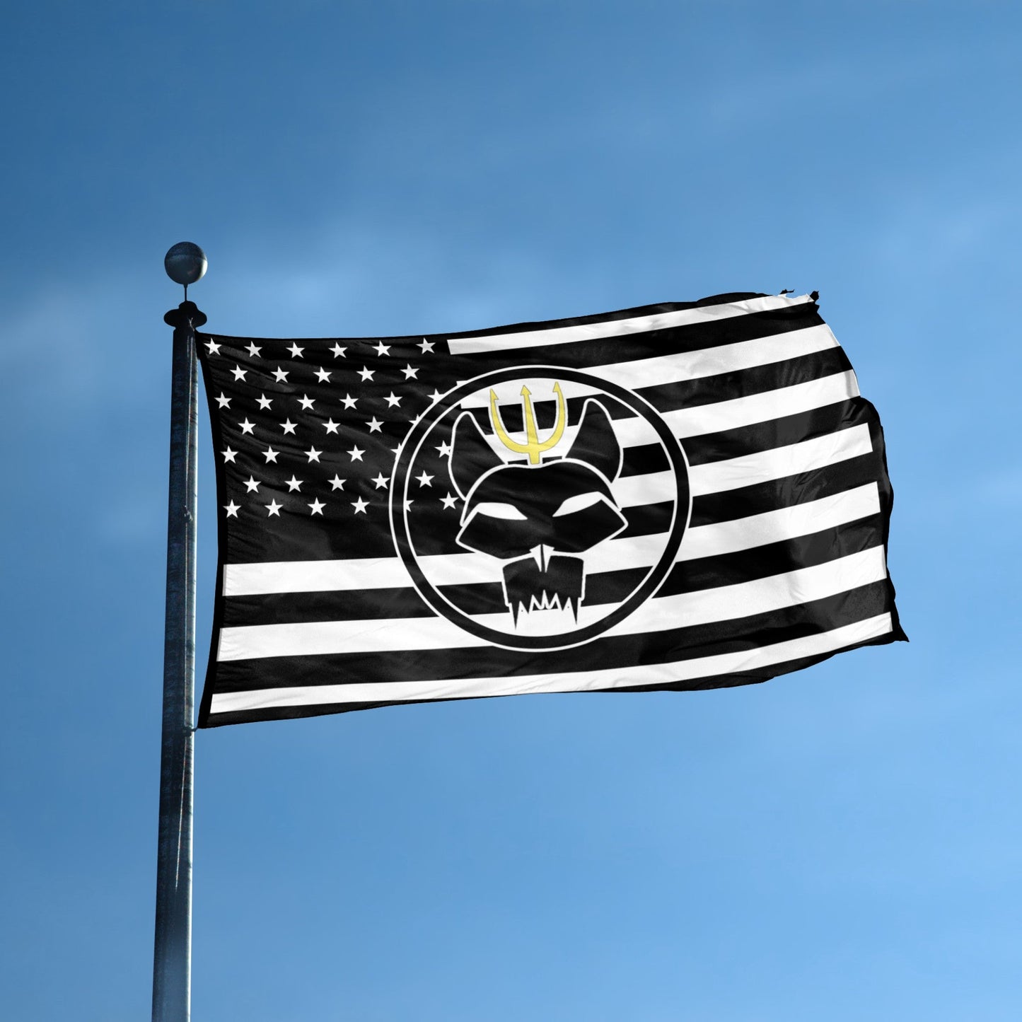 Bravo Team American Flag