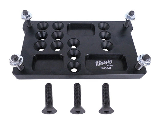 Burris BMC542 Billet Motor Plate - 1/2" Thick Aluminum - LO206 & Clone Compatible