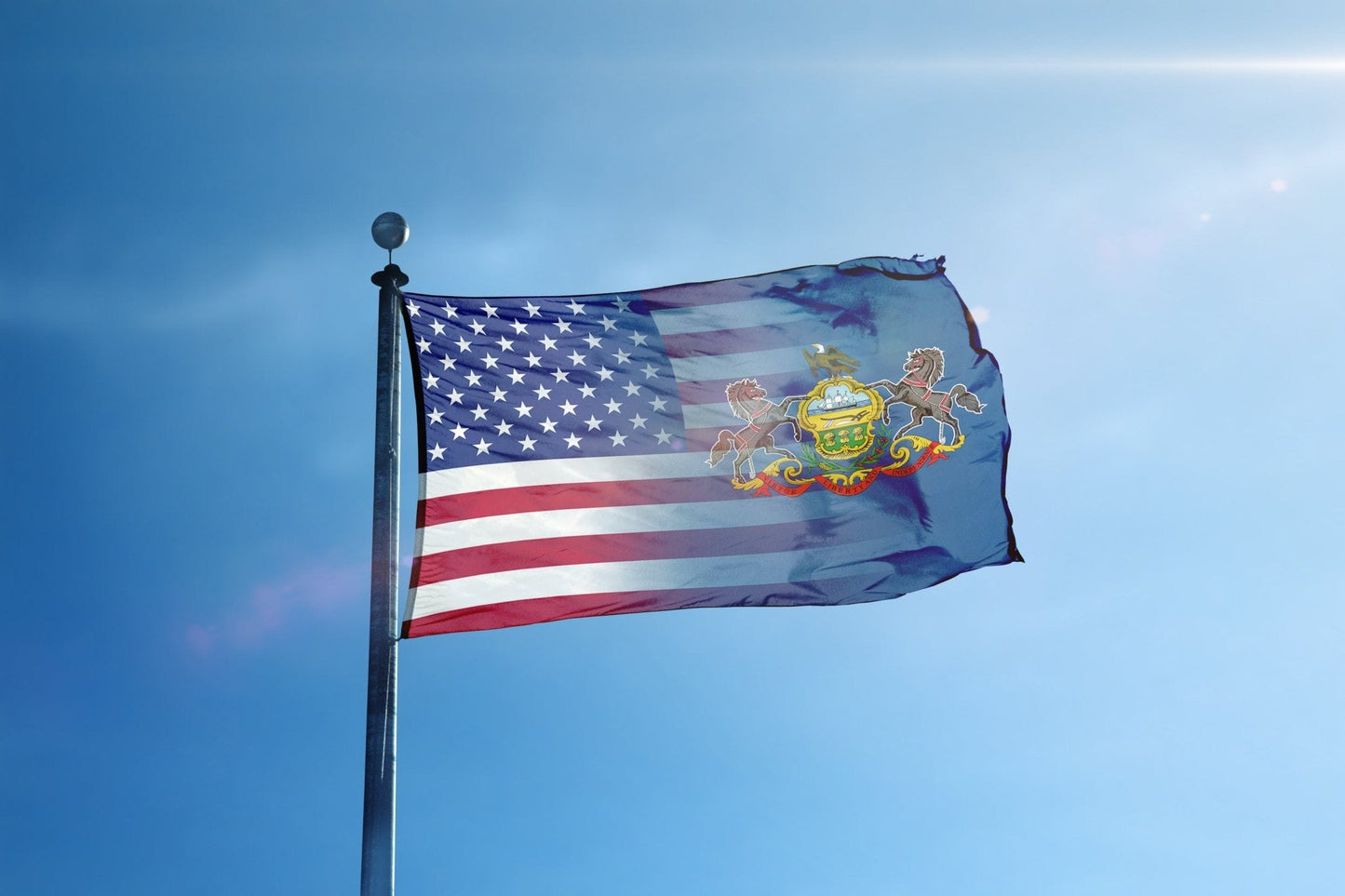 Pennsylvania & American Flag Blend