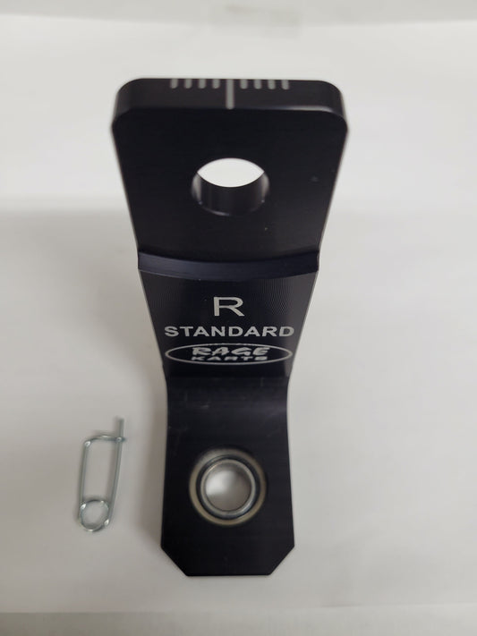 Rage Karts Right Hand L-Block Featuring Pre-Installed Bearing