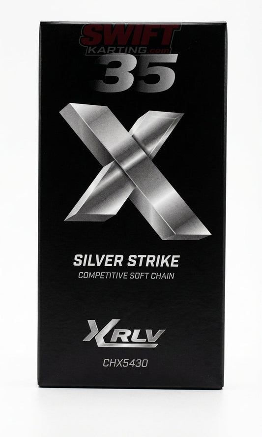 RLV SilverStrike #35 Chain 120-Link Box for Extended Kart Setups