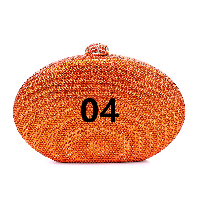 Crystal bag can be used for crossbody carrying, suitable for party and wedding gift bags