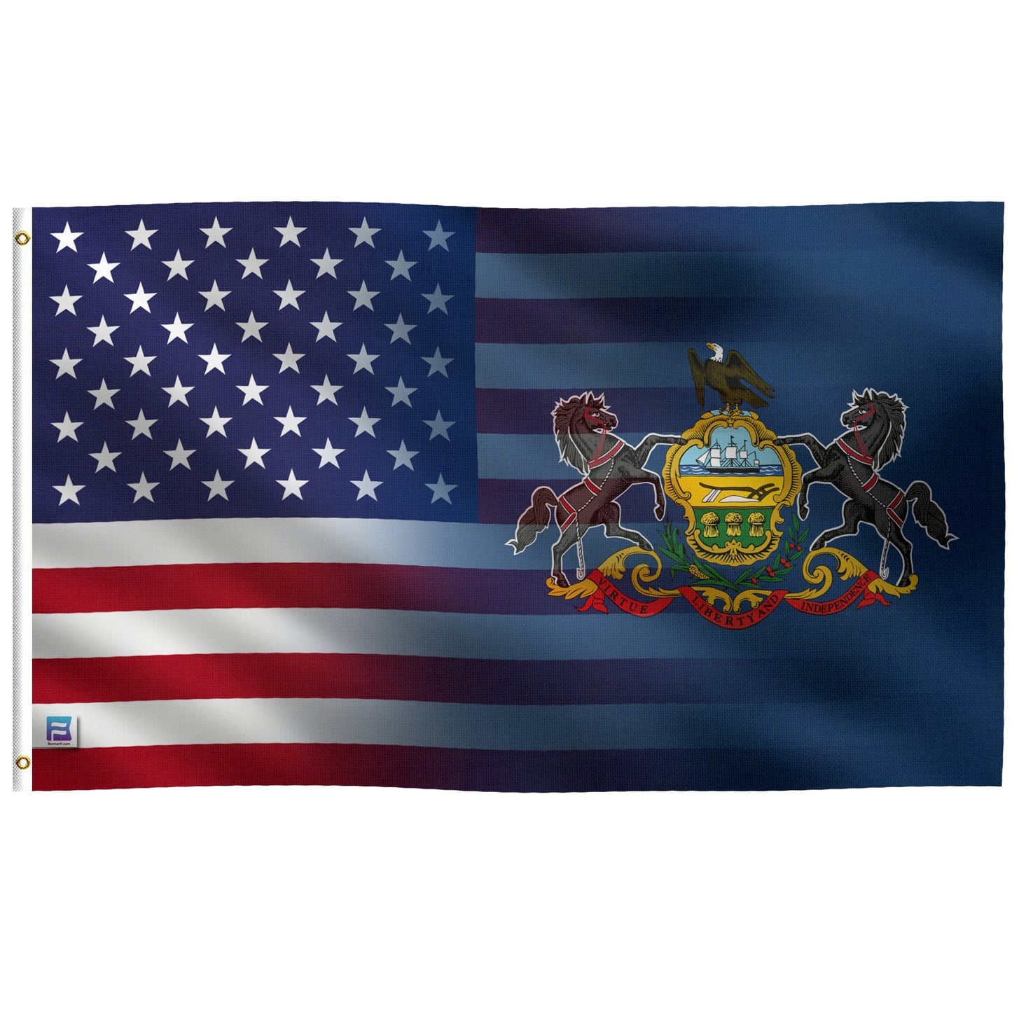 Pennsylvania & American Flag Blend